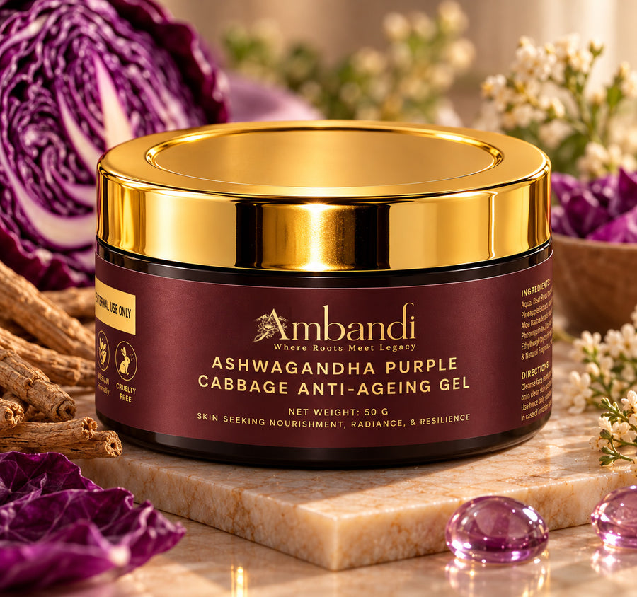 Ashwagandha Purple Cabbage Anti-Ageing Gel