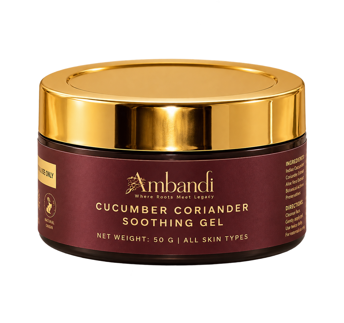 Cucumber Coriander Soothing Gel
